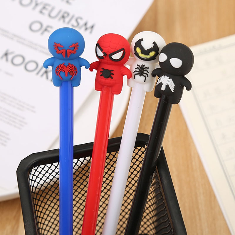 Caneta Gel Spider Man