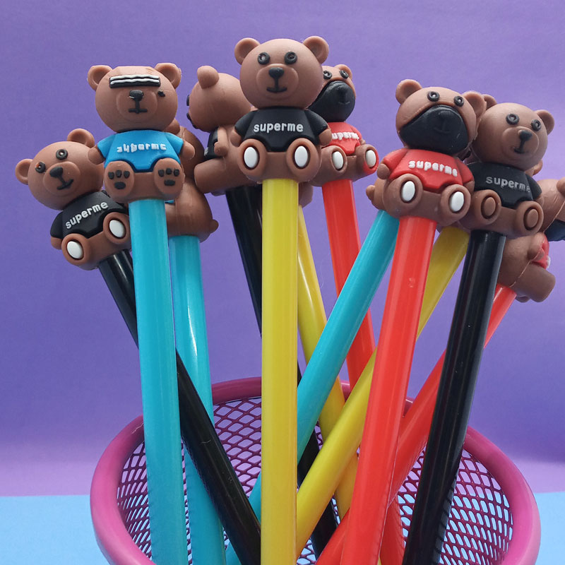 Caneta Urso Superme 2 Un.