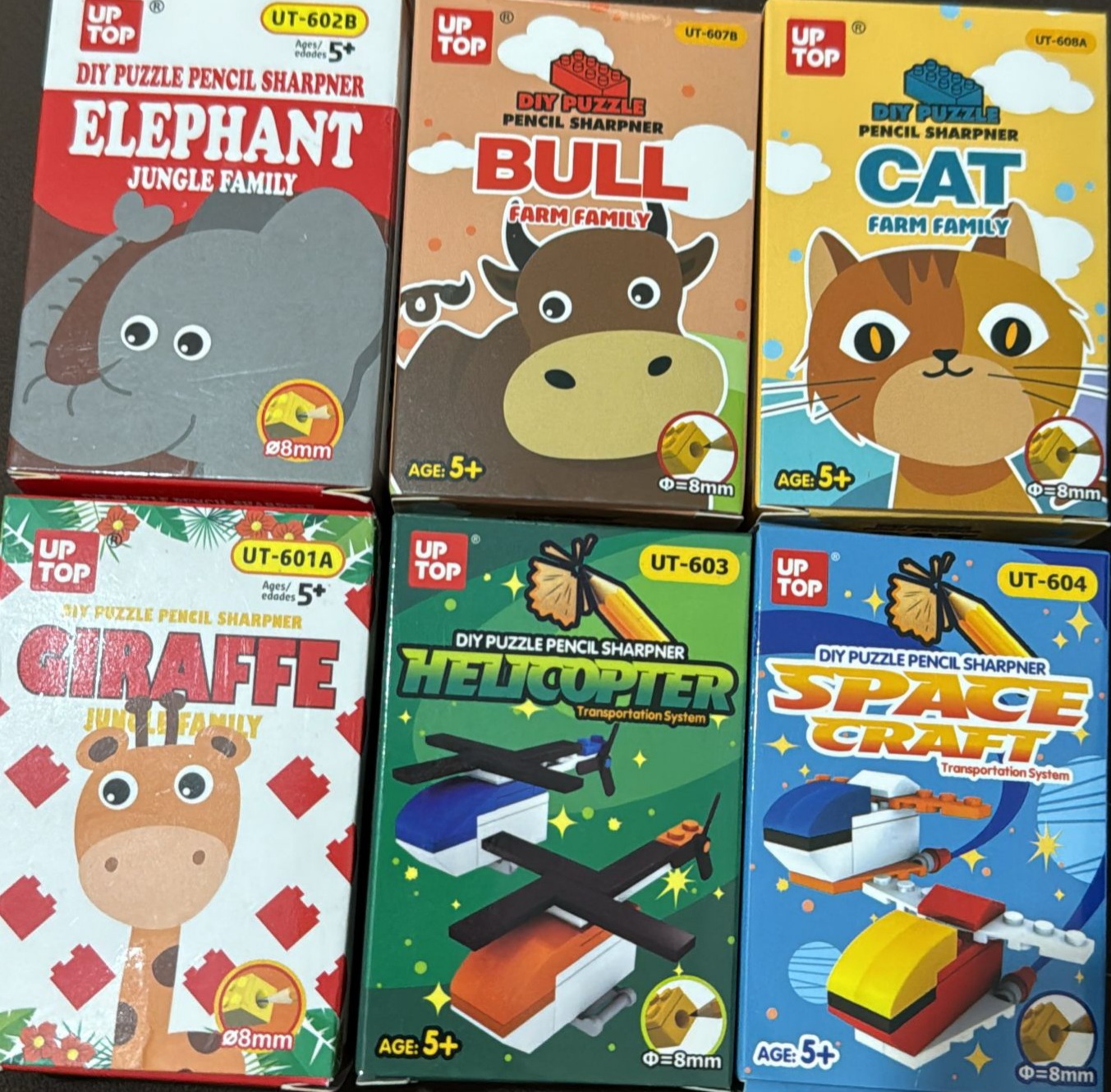 Apontador Montável de Lego