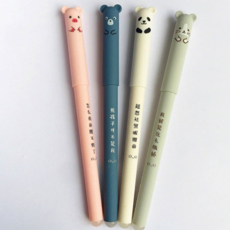 Caneta Gel Apagável Bichinhos