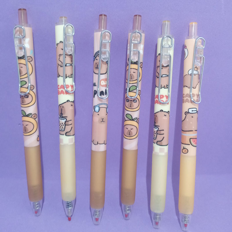 Caneta Click Capivara