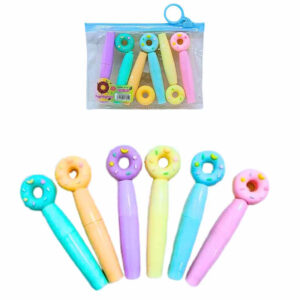 Marca Texto Donuts Kit 6