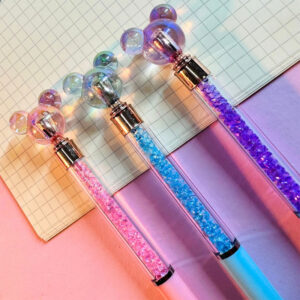 Caneta Luxo Mickey Cristal