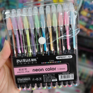 Kit de 12 cores de canetas Neon Color