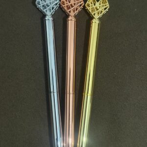 Caneta Luxo Coração Vazado Modelo 2 (unidade)