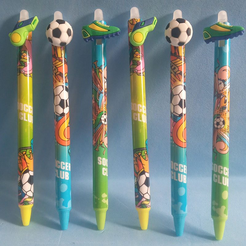 Caneta Click Apagável Futebol