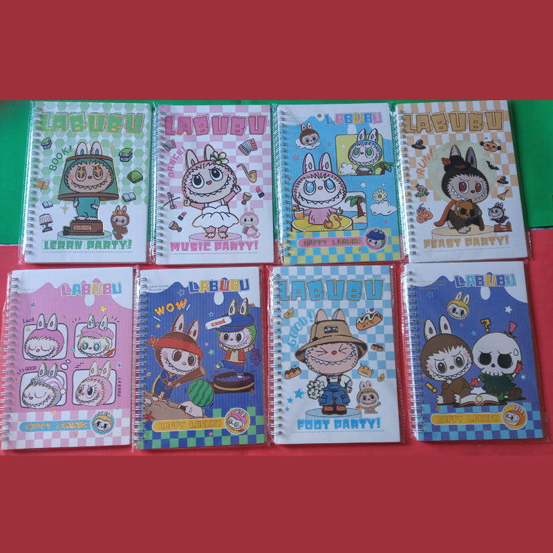 Caderno A5 Labubu