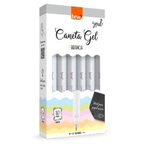 Caneta Gel Branca (unitário)