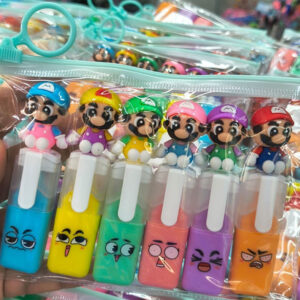 Pacote 6 Marca Texto Mario Bross