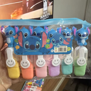 Pacote 6 Marca Texto Stitch