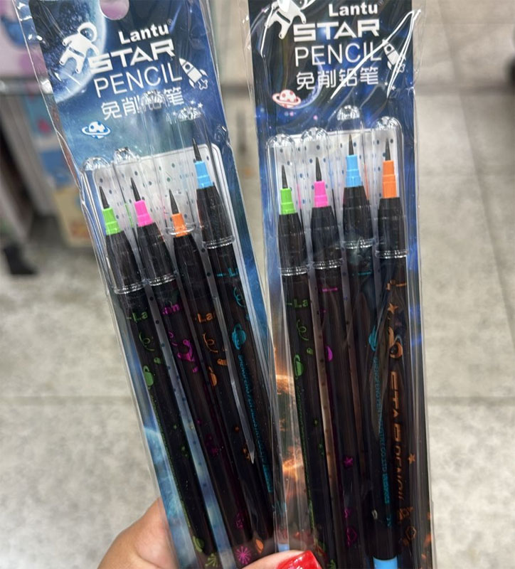 Kit 4 Lapiseira Troca Ponta Modelo 2