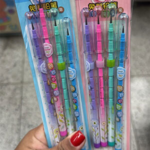 Kit 4 Lapiseira Troca Ponta Modelo 3