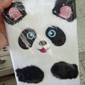 Caderno de Pelúcia Panda