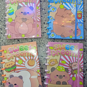 Caderno A5 8 Discos Capivara