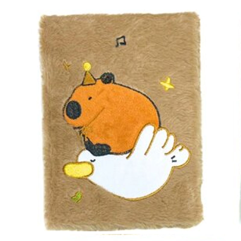 Caderno de Pelúcia Capivara