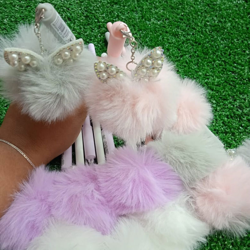 Caneta Pom Pom Pérola