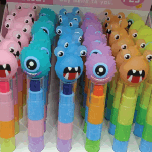 Marca Texto Gel Monstrinhos