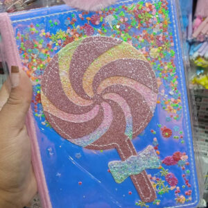 Caderno de Pelúcia Pirulito