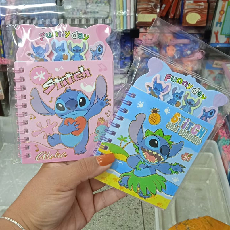 Bloquinho Adesivo Stitch