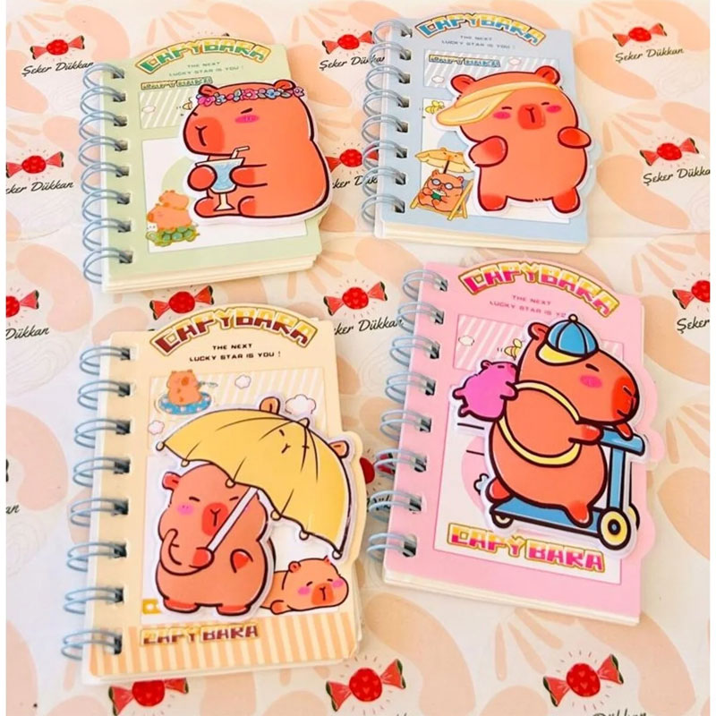 Mini Caderneta Capivara