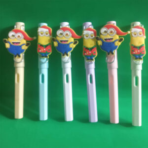 Kit 6 Lápis Infinito Temático Minnions Natal