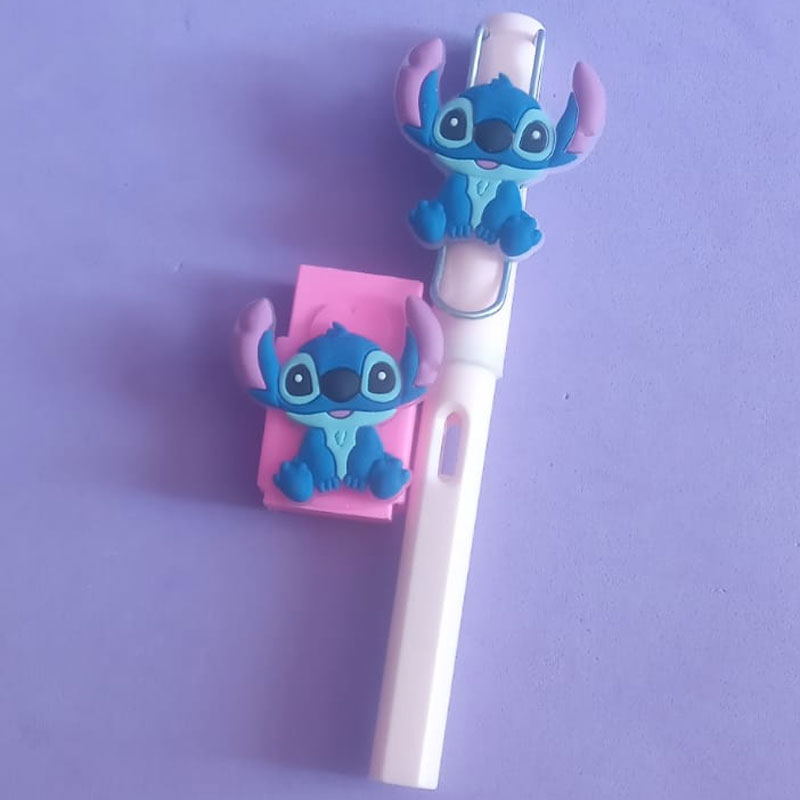 Kit Lápis Infinito e Borracha Stitch