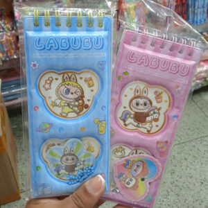 Bloco de Adesivos Labubu