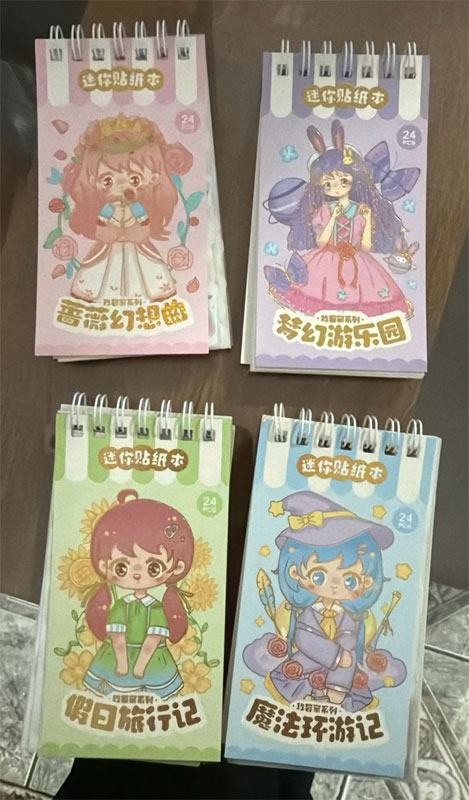 Bloquinho de Adesivos