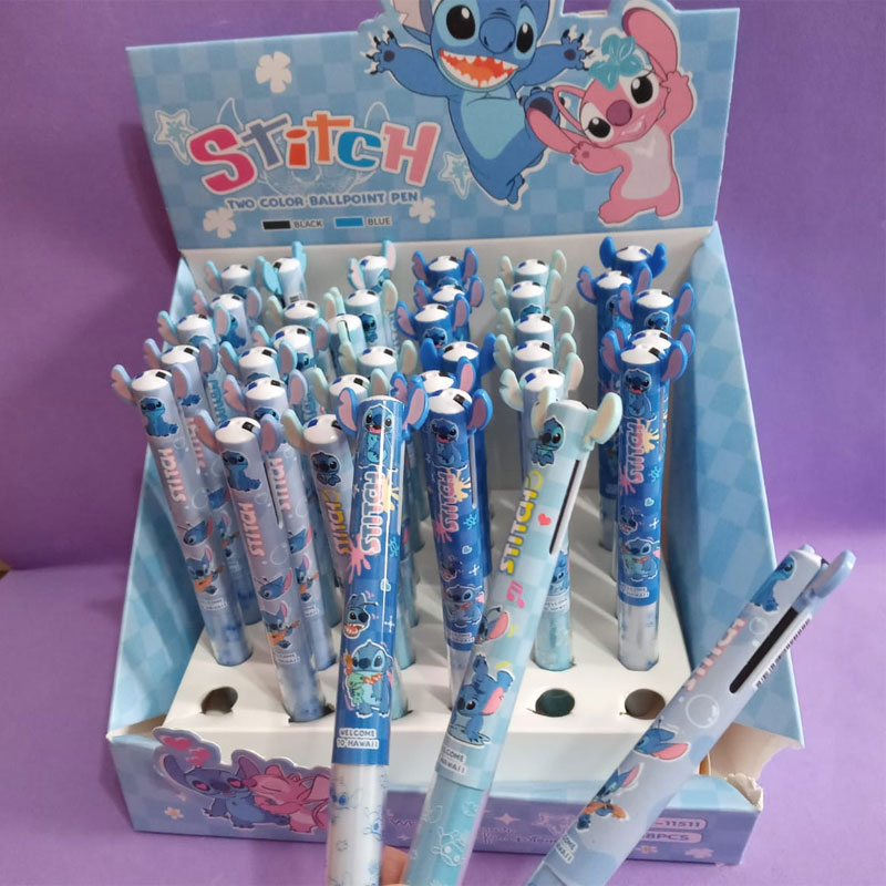 Caneta 2 Cores Stitch
