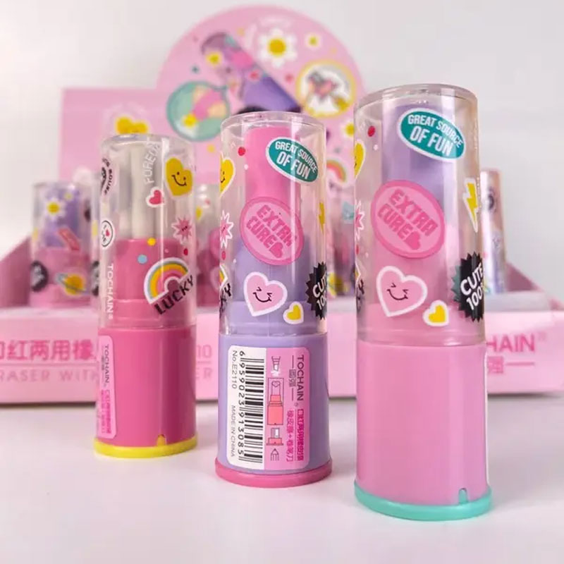 Borracha Batom com Apontador