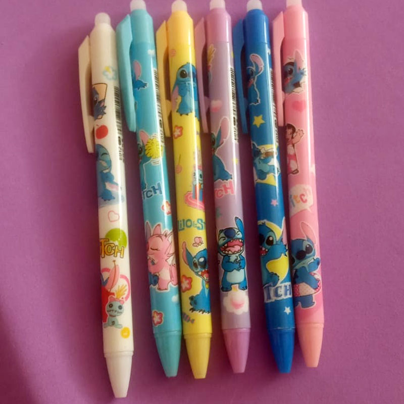 Caneta Click Apagável Stitch