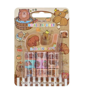 Mini washi Tape Capivara