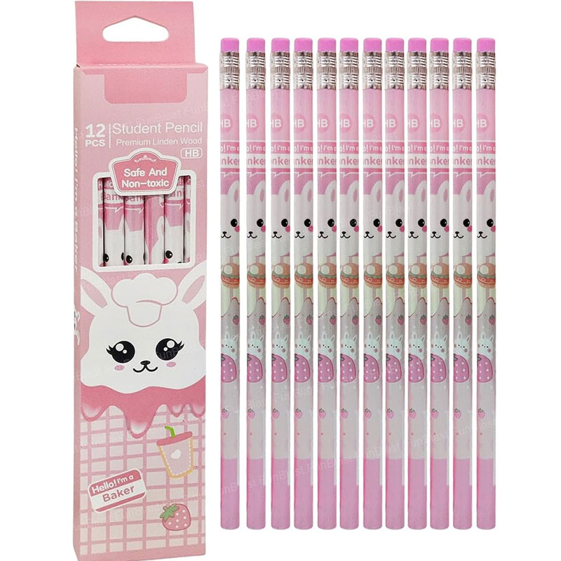 Kit 12 Lápis HB Ovelha