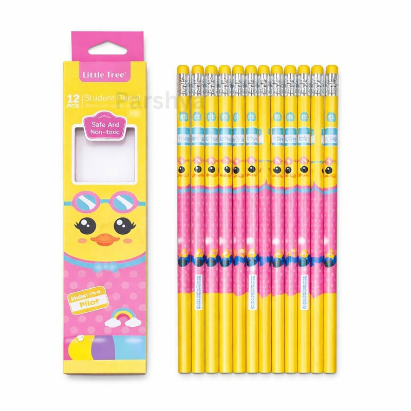 Kit 12 Lápis HB Patinho