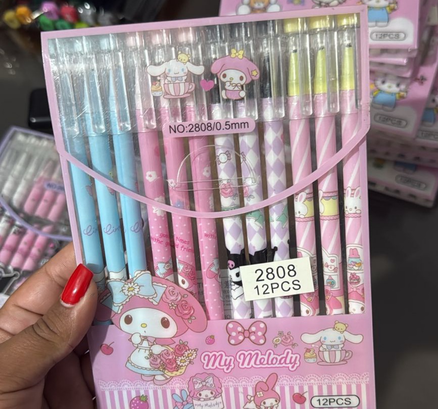 Caneta Apagável Sanrio (unidade)