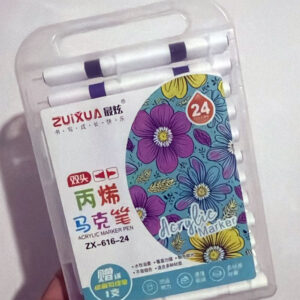 Kit com 24 Caneta Acrílicas