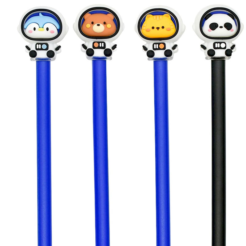 Caneta Gel Astronauta Bichinhos