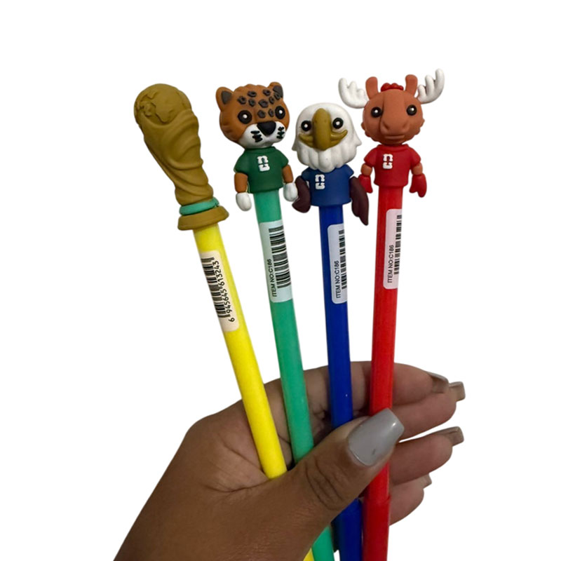 Caneta Gel Mascote da Copa