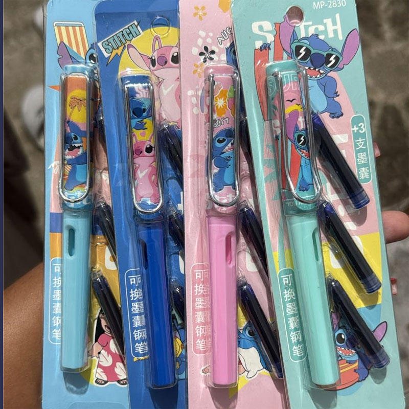 Caneta Tinteiro Stitch