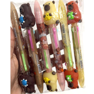 Caneta 4 Cores Capivara