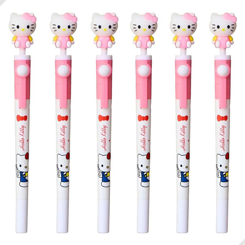 Caneta Giratória Turma Da Hello Kitty