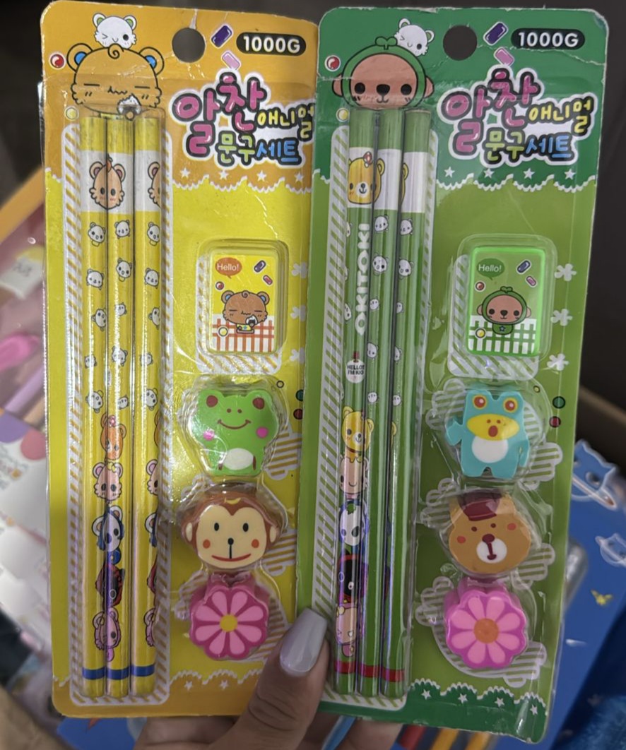 Kit Escolar Bichinhos