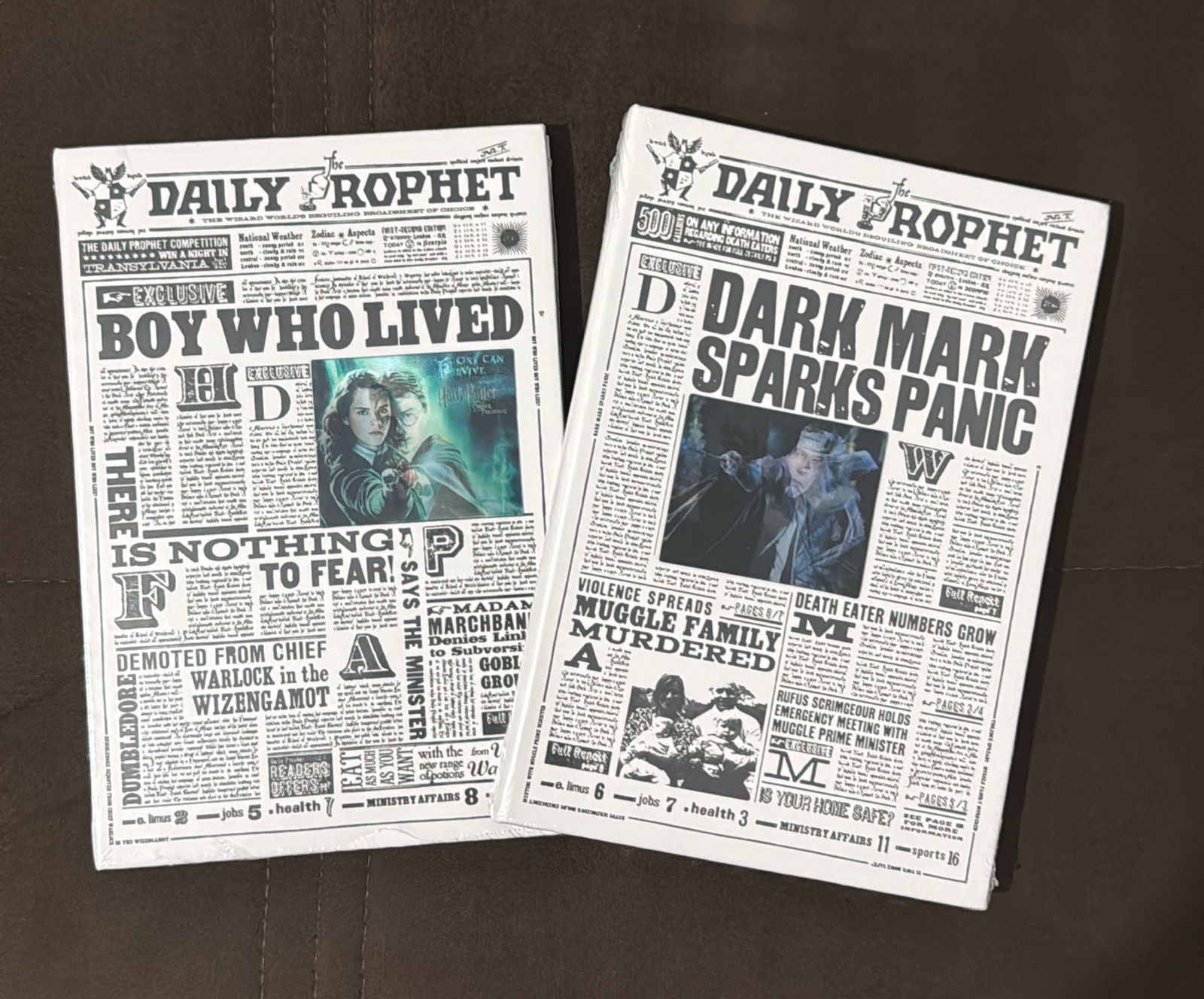 Caderno Retro Harry Potter