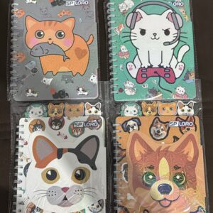 Caderno Decorado com Divisórias