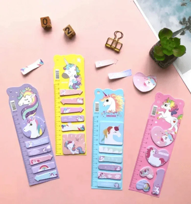 Bloco de Notas Unicórnio Modelo 2