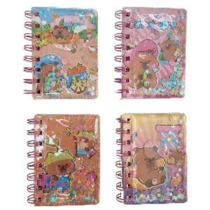 Caderneta Capivara Brilho