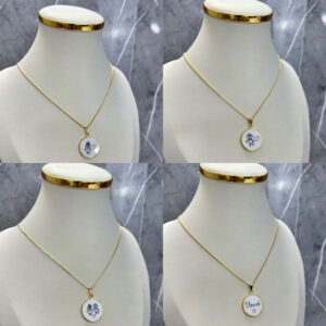 Colar Folheado A Ouro Dia Das Mães