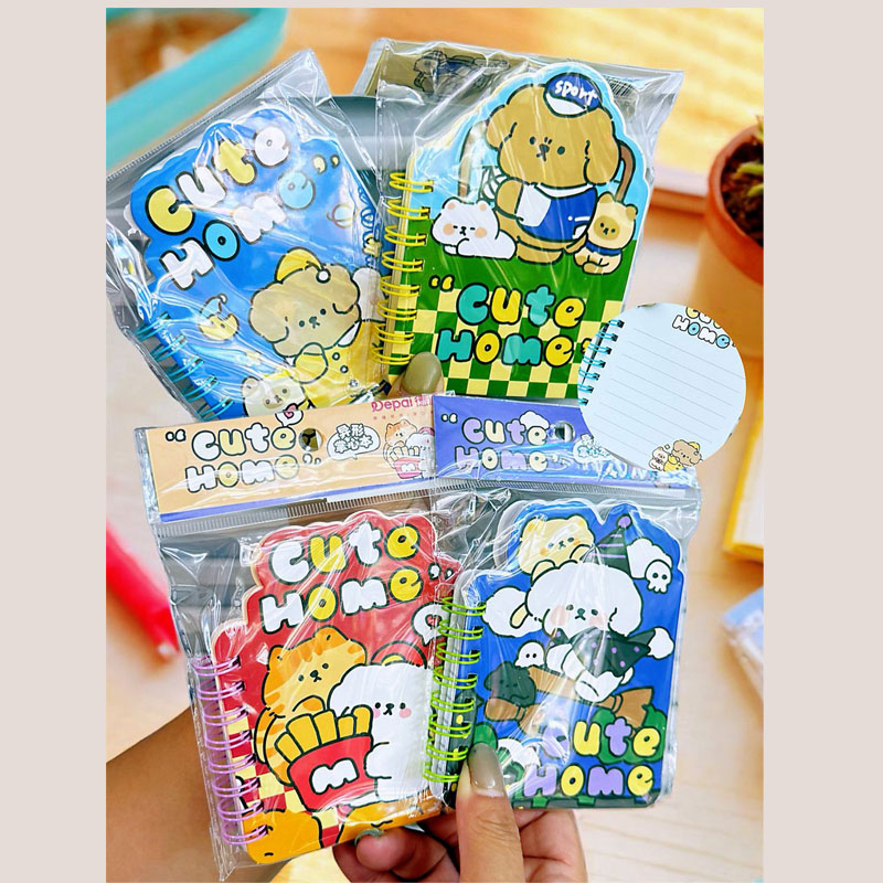 Mini Caderninho Cute Home