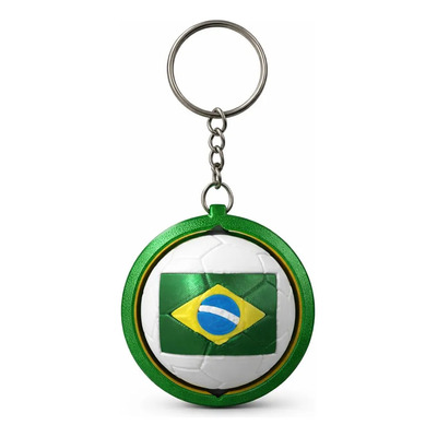 Chaveiro Giratório Brasil