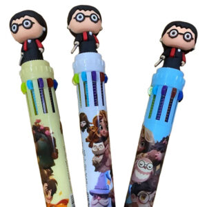Caneta 10 cores Harry Potter